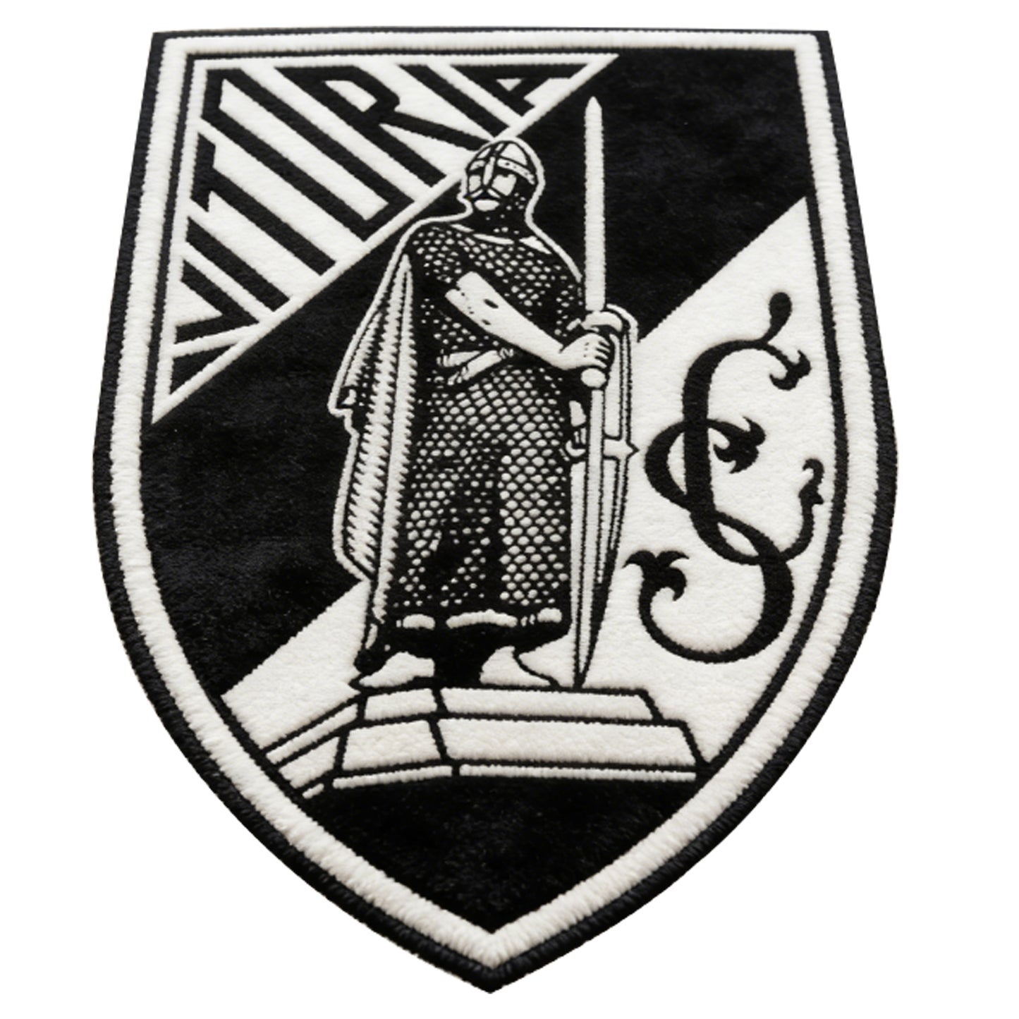 Vitória de Guimarães Logo Rug