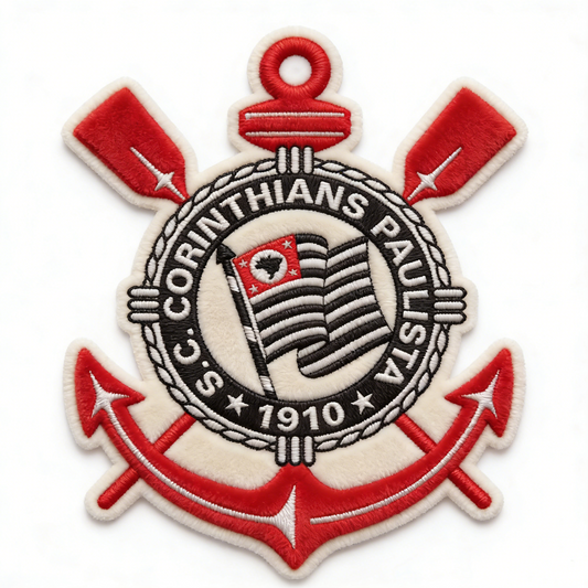 Sport Club Corinthians Paulista Logo Rug
