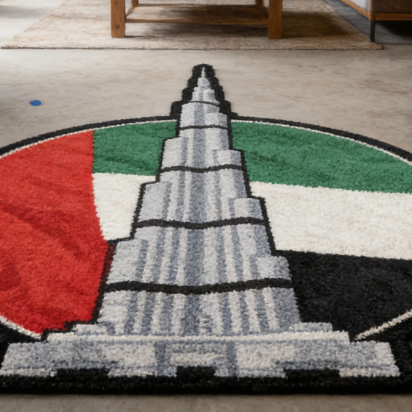 Burj Khalifa Rug