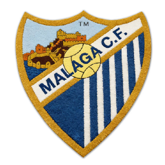 Malaga  FC Logo Rug