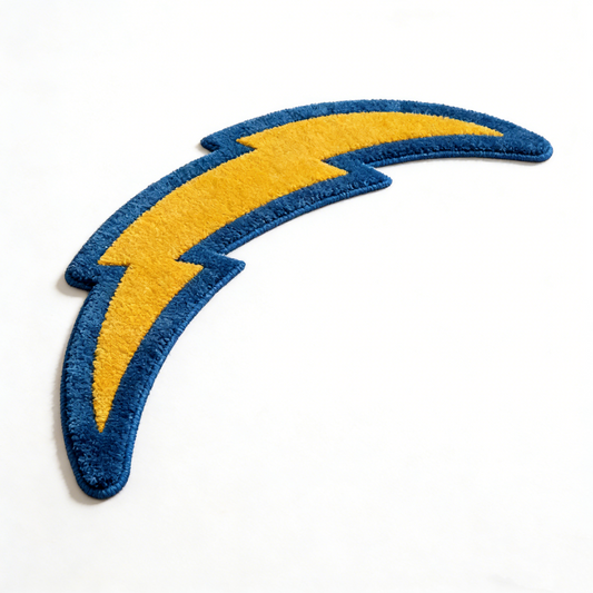 Los Angeles Chargers Logo Rug