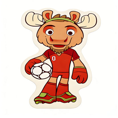 World Cup 2026 Soccer Mascots Rug