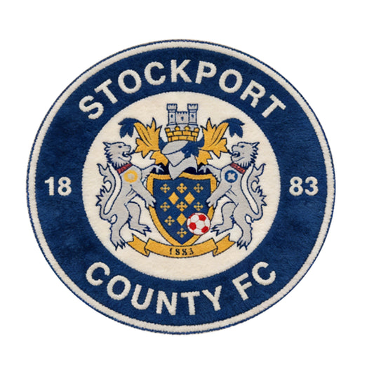 Stockport County FC Logo Rug