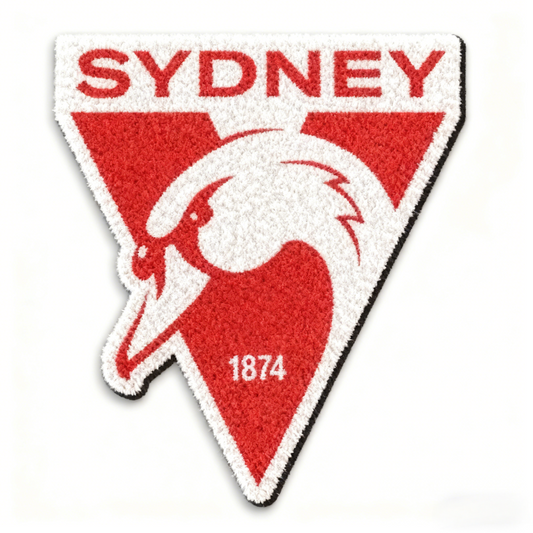 Sydney swans Logo Rug
