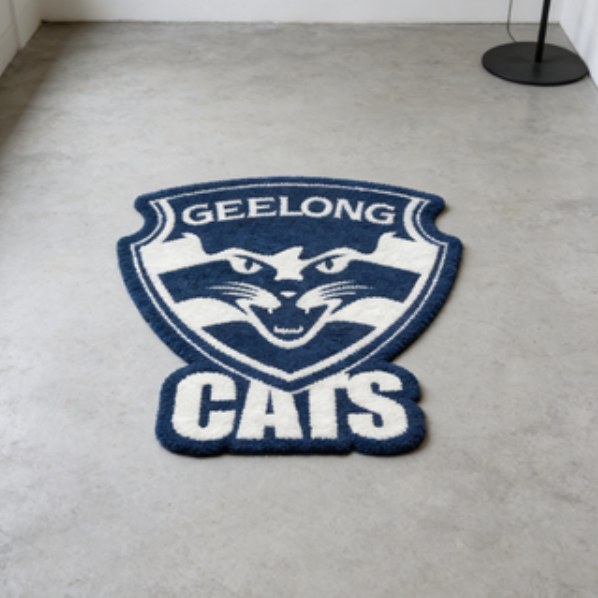 Geelong Fc Logo Rug