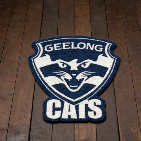 Geelong Fc Logo Rug