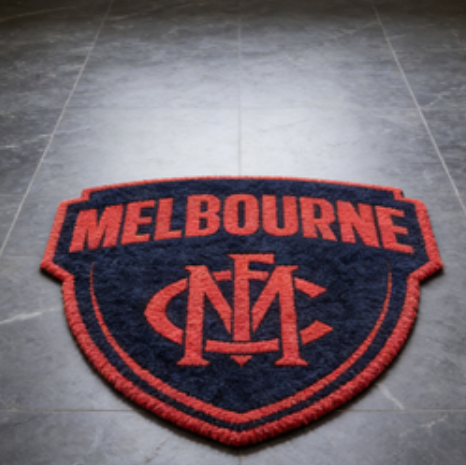 Melbourne Fc Logo Rug