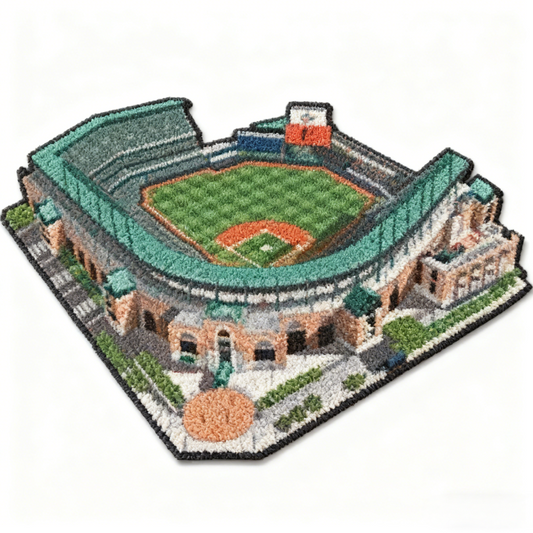 Baltimore Oriolesm Oriole Parkat Camden Yards Stadium Rug