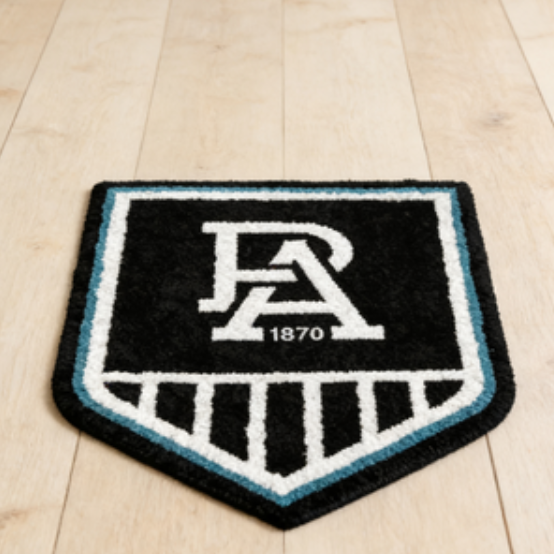 Port Adelaide Fc Logo Rug