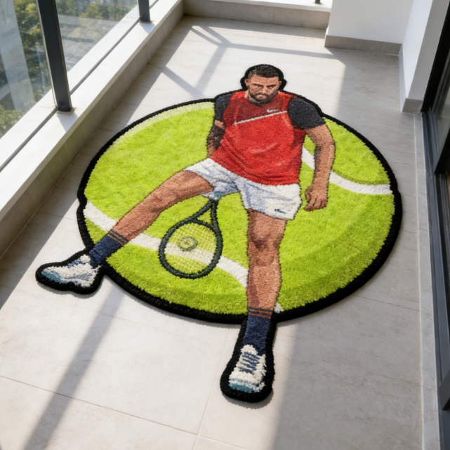 Nick Kyrgios Rug