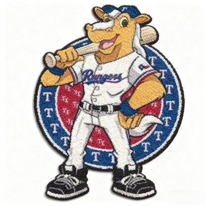 Texas Rangers Mascot Rug