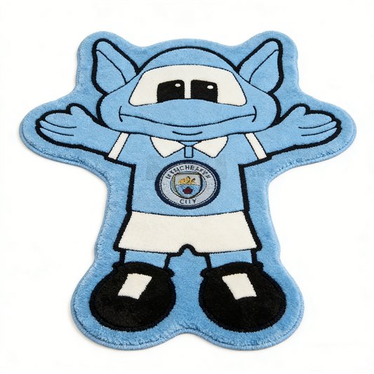 Manchester City FC  mascot Rug