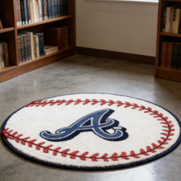 Atlanta Braves Rug