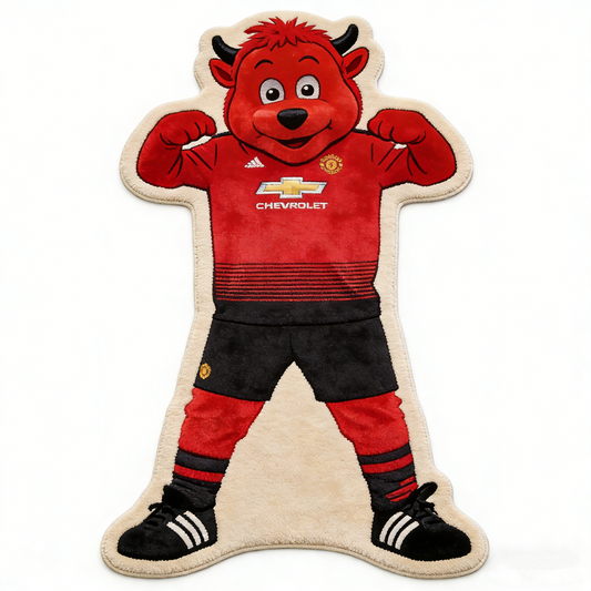 Manchester United mascot Rug
