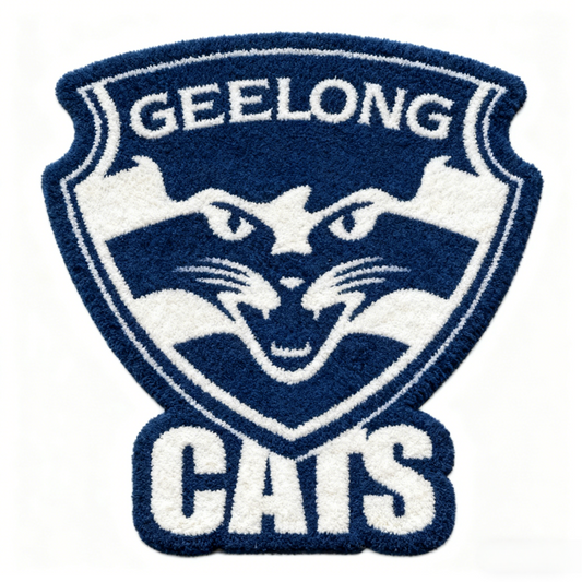 Geelong Fc Logo Rug