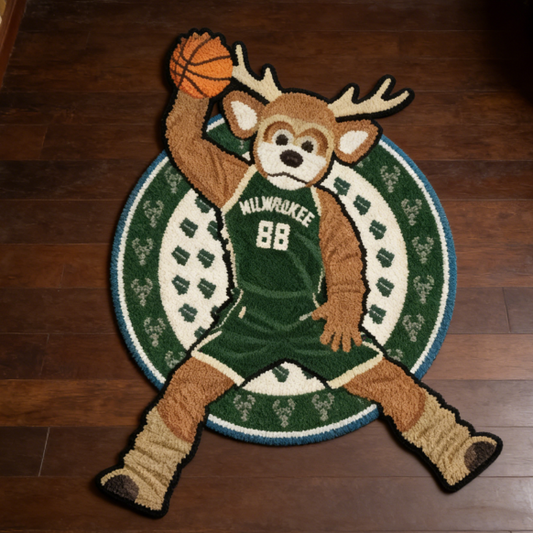 Milwaukee Bucks™ Mascot Rug