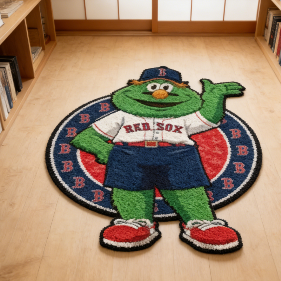 Boston Red Sox Mascot Rug