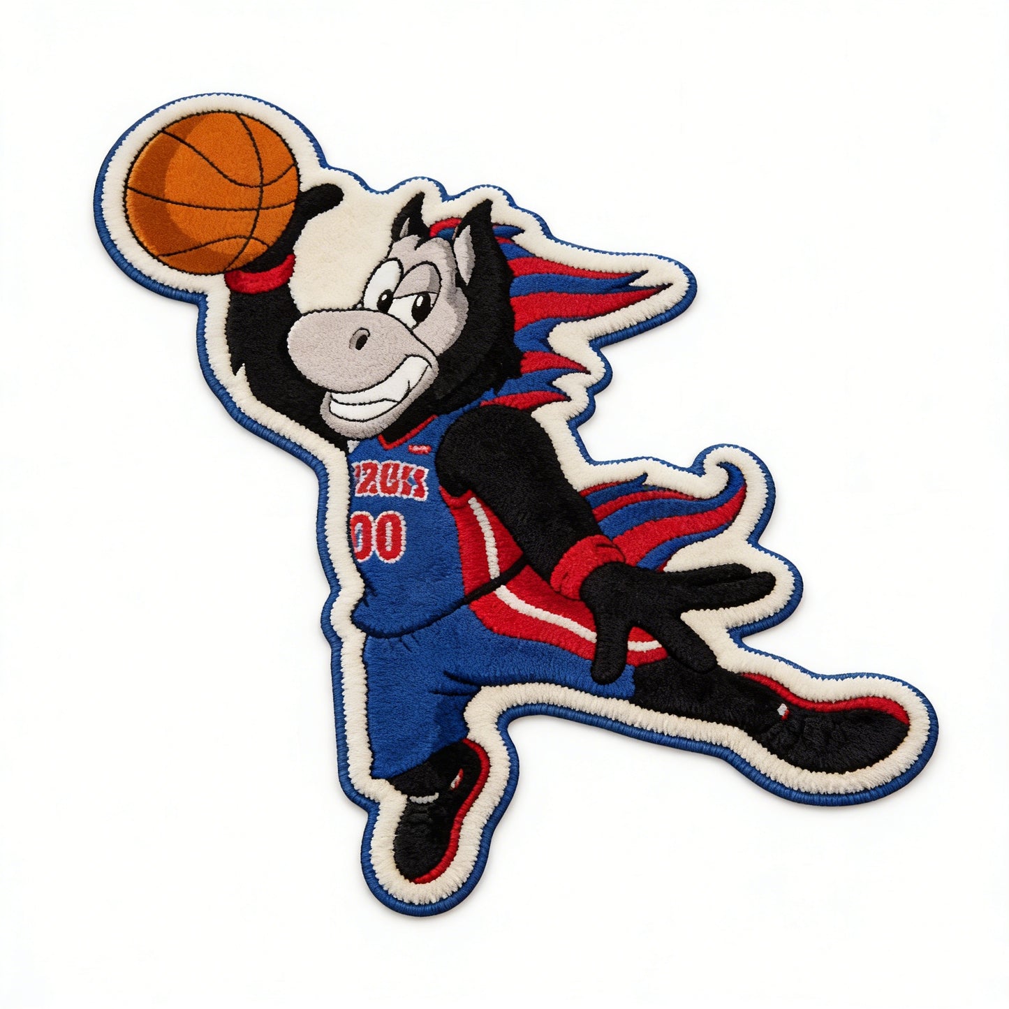 Detroit Pistons mascot Rug