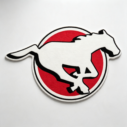 Calgary Stampeders Logo Rug