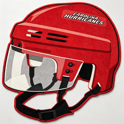 Carolina Hurricanes Helmet Rug