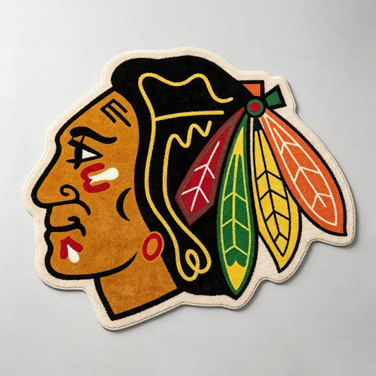 Chicago Blackhawks Rug