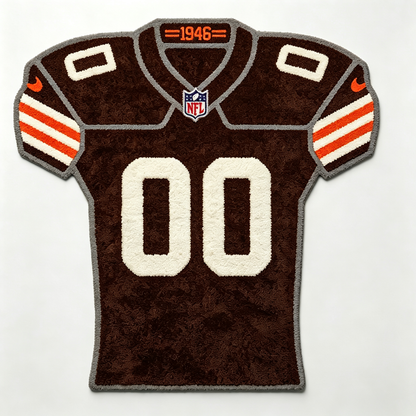 Cleveland Browns Uniform Rug