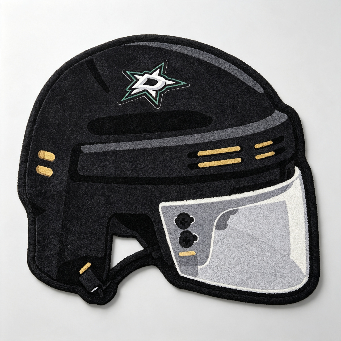 Dallas Stars Helmet Rug