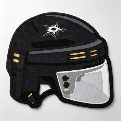 Dallas Stars Helmet Rug