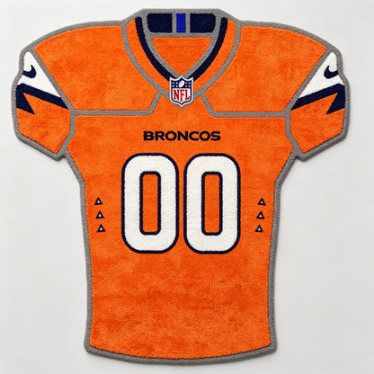 Denver Broncos Uniform Rug