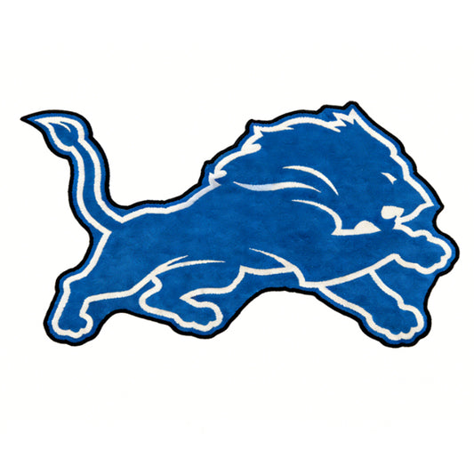 Detroit Lions Logo Rug