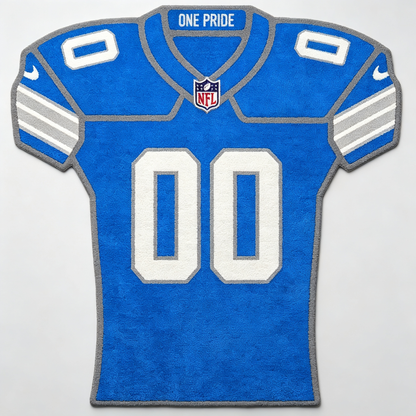 Detroit Lions Uniform Rug