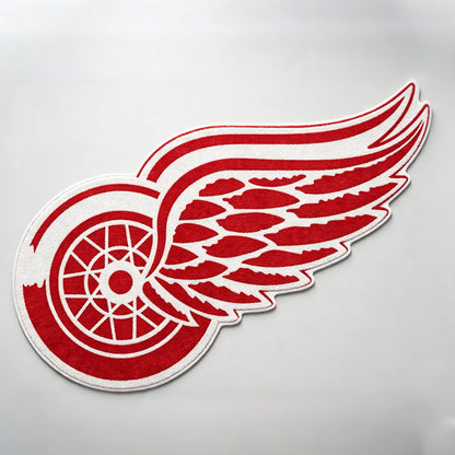 Detroit Red Wings Logo Rug 1949-2025