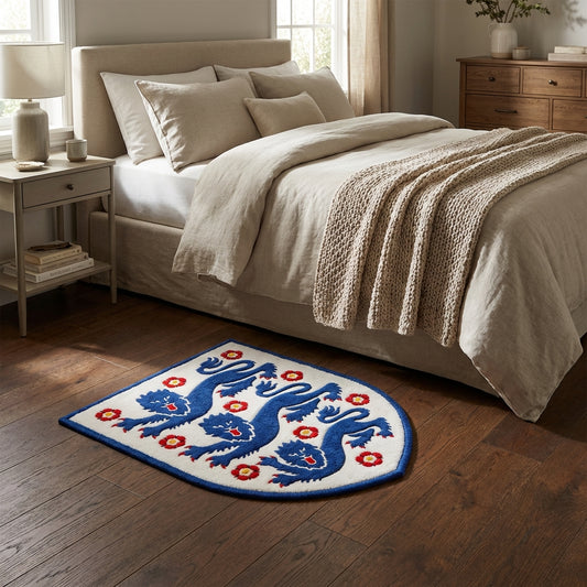 England Football Logo Rug