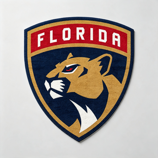 Florida Panthers Logo Rug