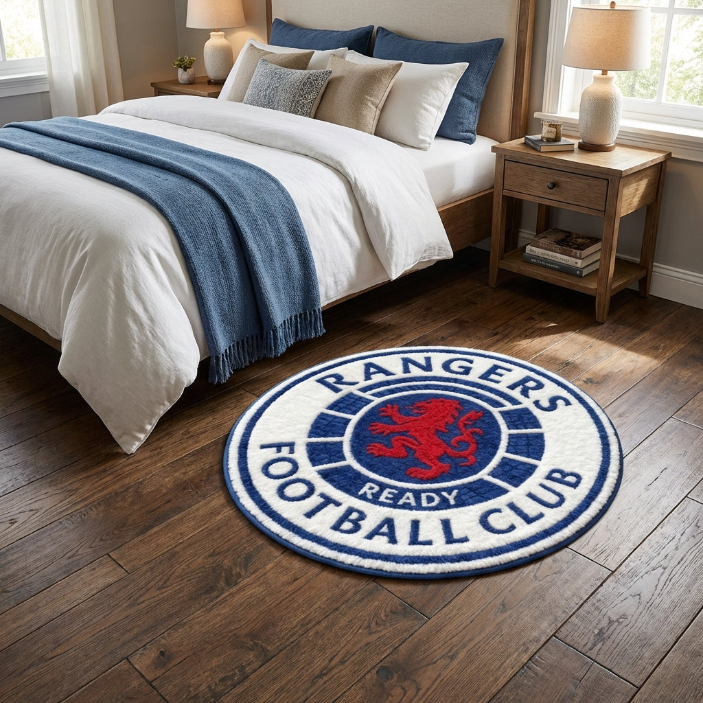 Glasgow Rangers FC LoGo Rug