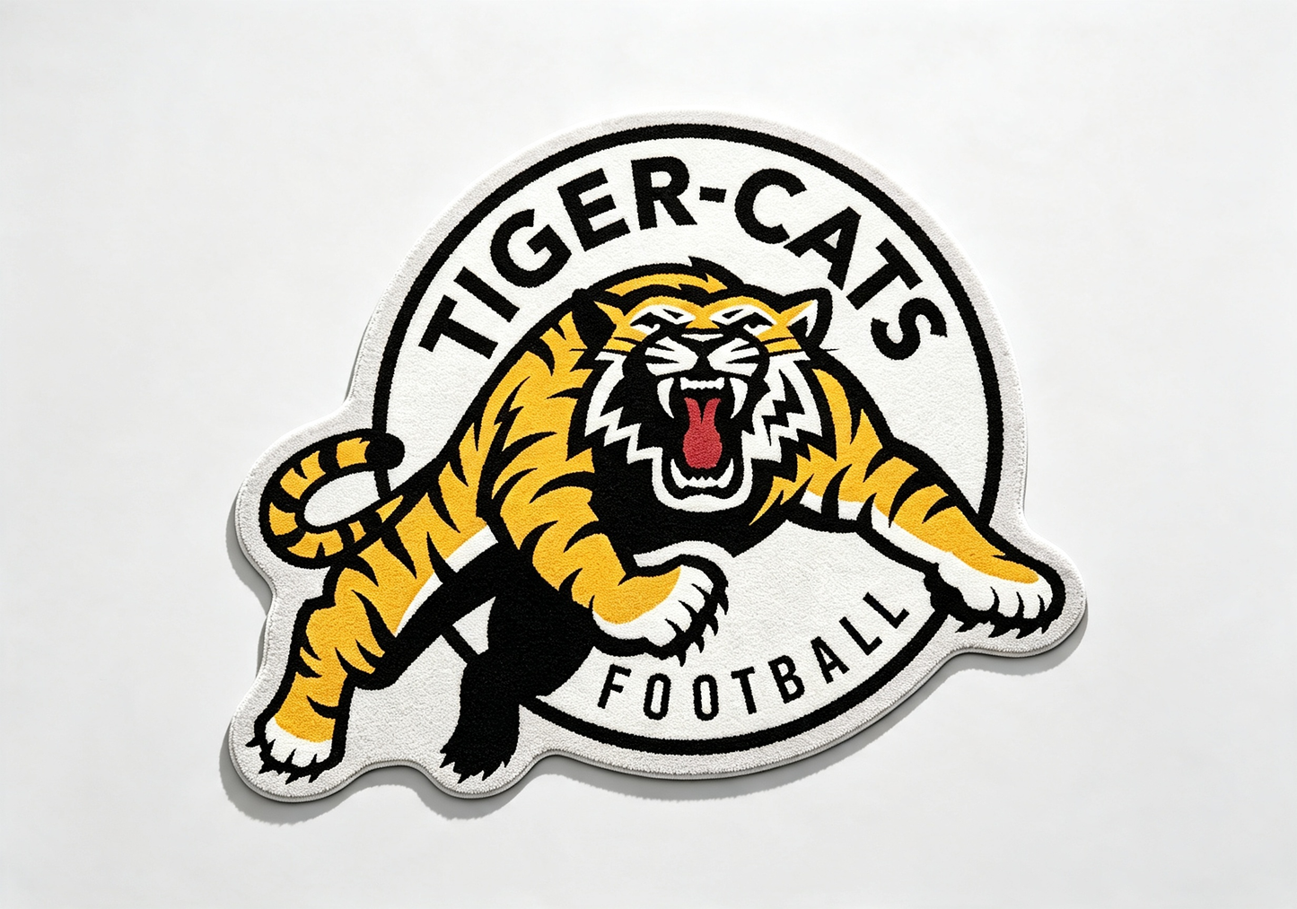 Hamilton Tiger-Cats Logo Rug