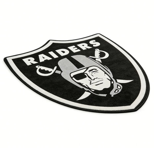 Las Vegas Raiders Logo Rug