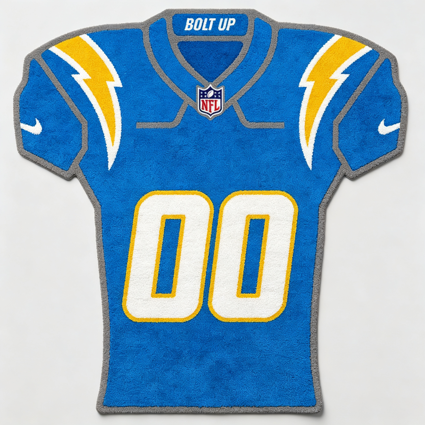 Los Angeles Chargers Uniform Rug