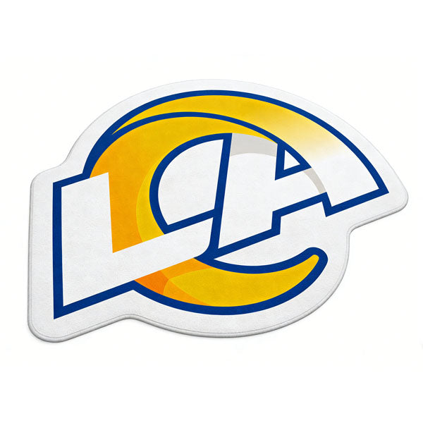 Los Angeles Rams Logo Rug