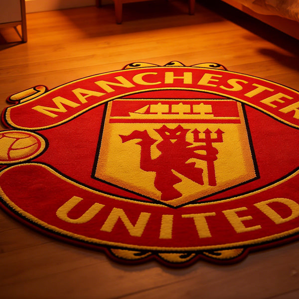 Manchester United FC Logo Rug