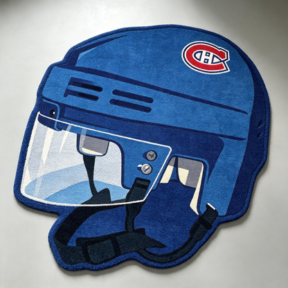 Montreal Canadiens Helmet Rug