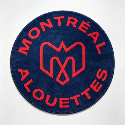 Montreal Alouettes Logo Rug