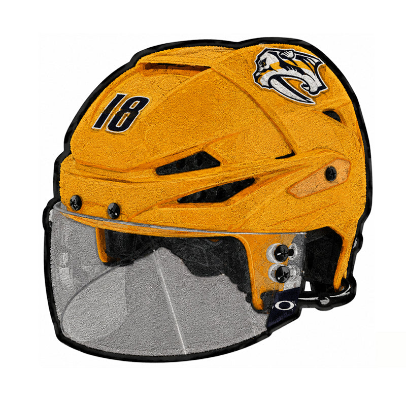 Nashville Predators Helmet Rug