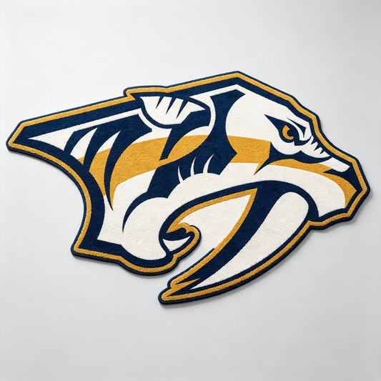 Nashville Predators Logo Rug