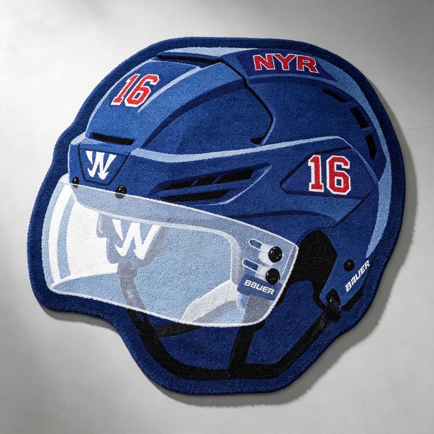 New York Rangers Helmet Rug