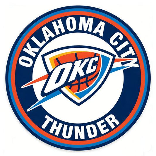 Oklahoma city Thunder™ Rug-Round