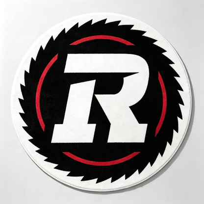 Ottawa RedBlacks Logo Rug