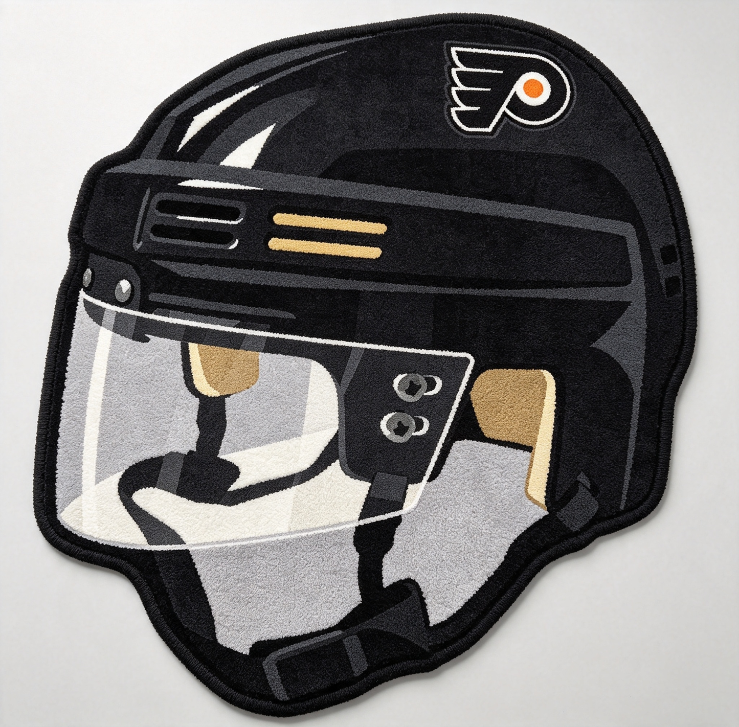 Philadelphia Flyers Helmet Rug