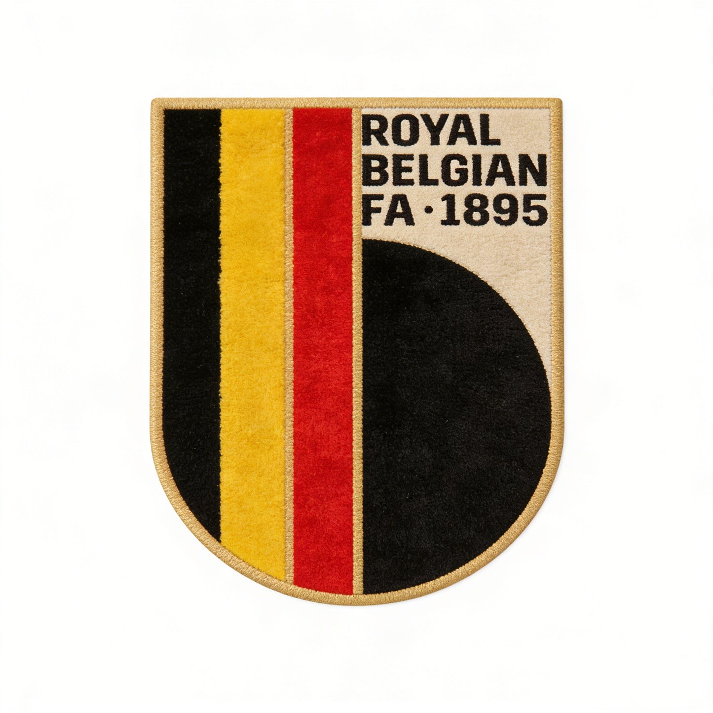 Royal Belgian FA Logo Rug
