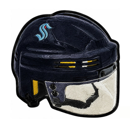 Seattle Kraken Helmet Rug